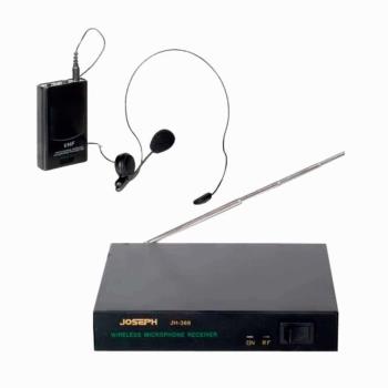 JH388 VHF KAFA MİKROFON SETİ